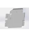 Ski-bescherming overdrachtsbox en tank Adblue aluminium 8mm