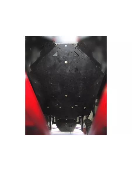 Ski de protection intégral en PEHD de 10mm pour RZR 900 XP 2 places