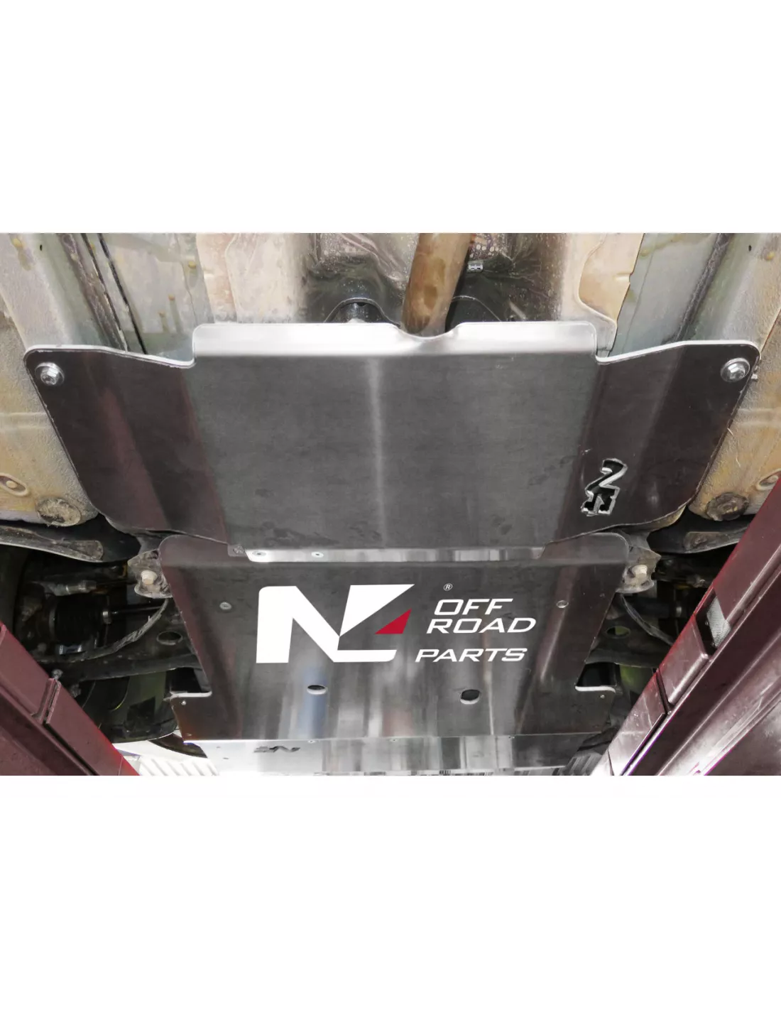 Ski de protection de catalyseur en aluminium de 6mm pour Volkswagen