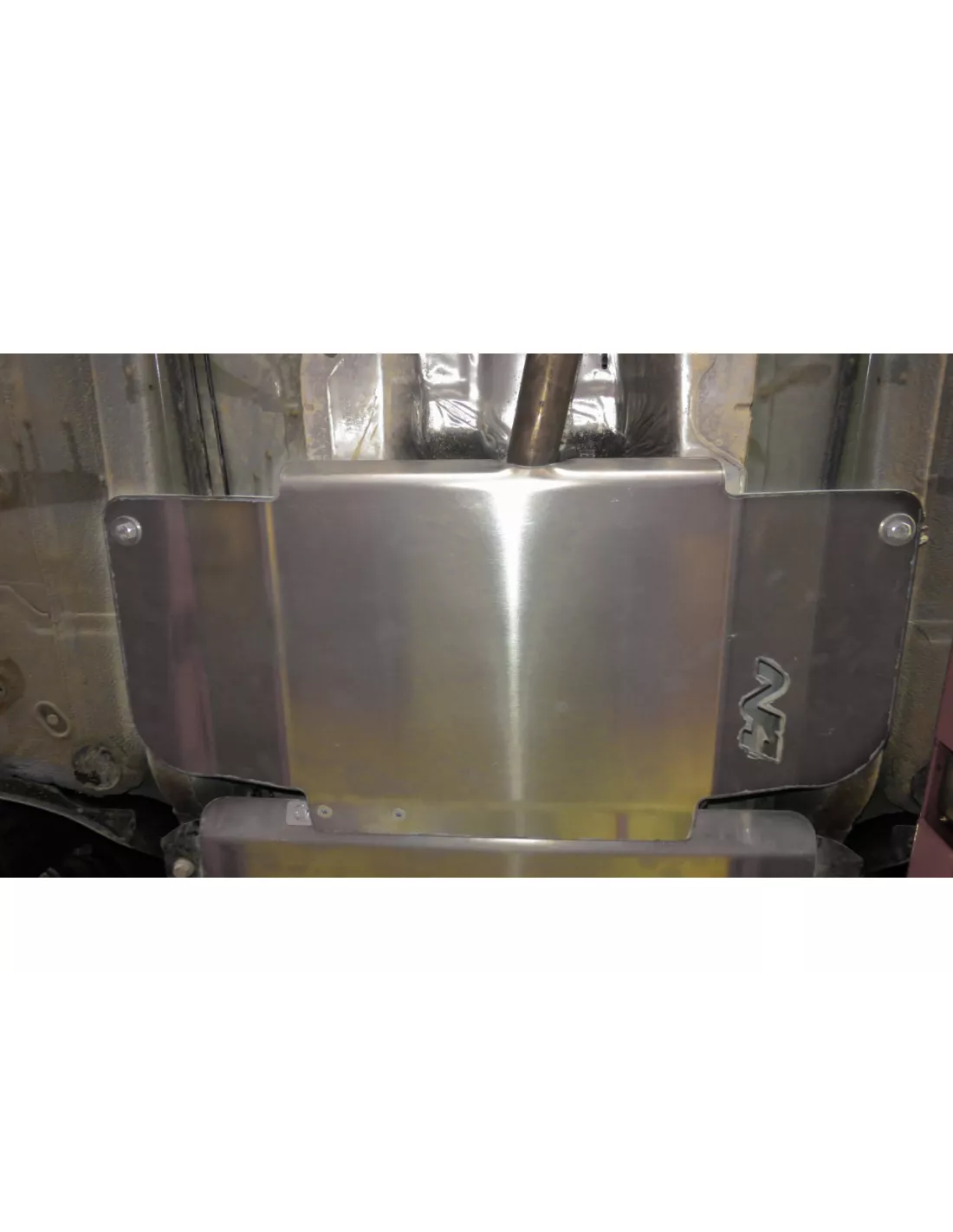 Ski de protection de catalyseur en aluminium de 6mm pour Volkswagen