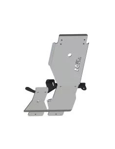 Ski de protection pont avant et boîte de vitesses en aluminium de