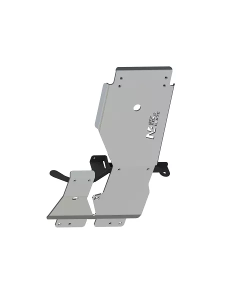 Ski de protection pont avant et boîte de vitesses en aluminium de