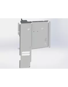 Ski de protection en aluminium de 8mm boîte de tranfert et réservoir