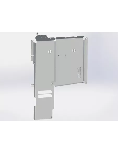 Ski de protection en aluminium de 8mm boîte de tranfert et réservoir