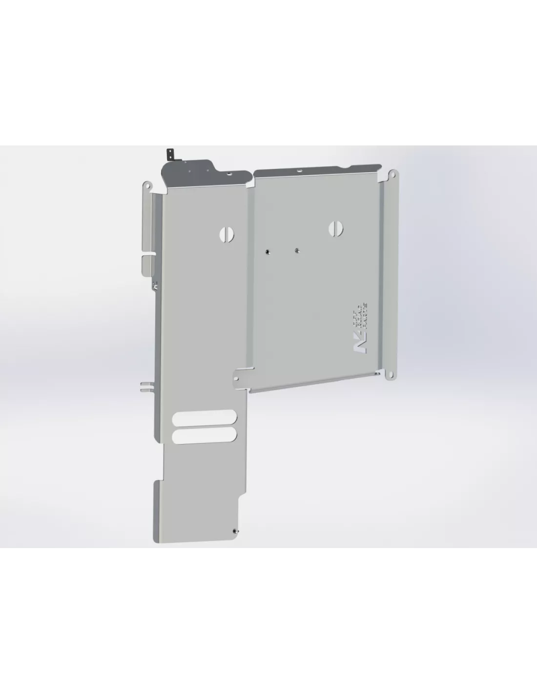 Ski de protection en aluminium de 8mm boîte de tranfert et réservoir