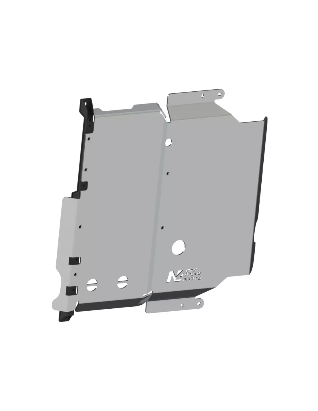 Ski de protection en aluminium de 8mm boîtes vitesses - transfert