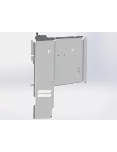 Ski de protection en aluminium de 8mm boîtes vitesses / transfert et