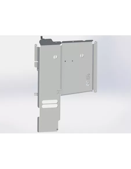 Ski de protection en aluminium de 8mm boîtes vitesses / transfert et