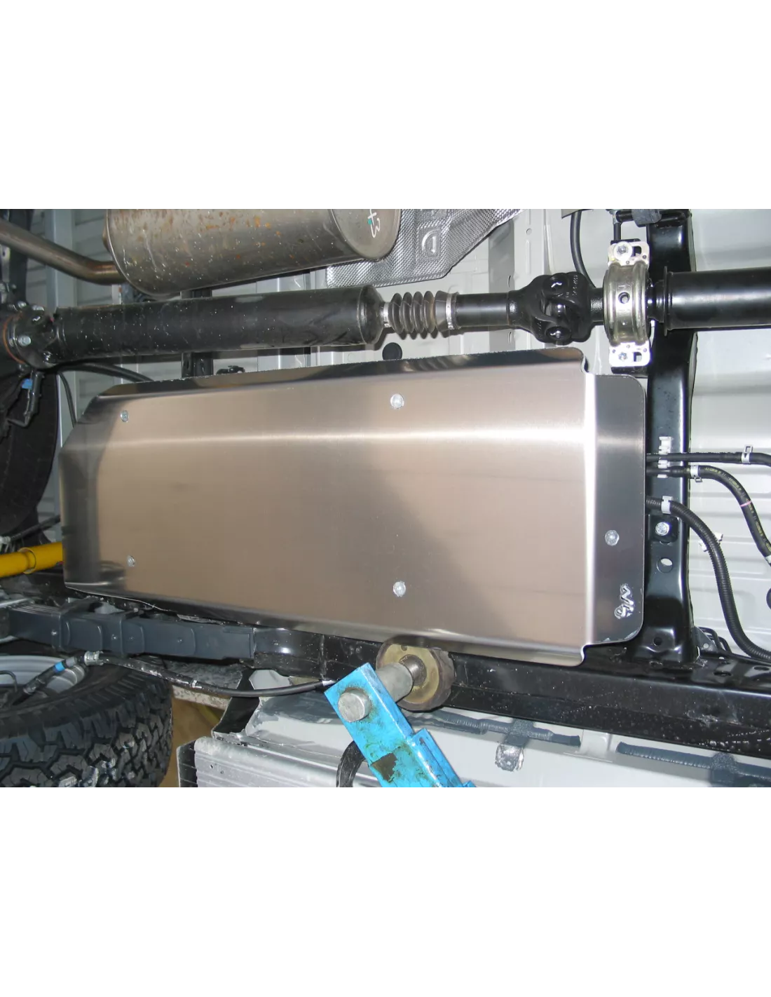 Ski de protection de réservoir en aluminium de 6mm pour Toyota Hilux