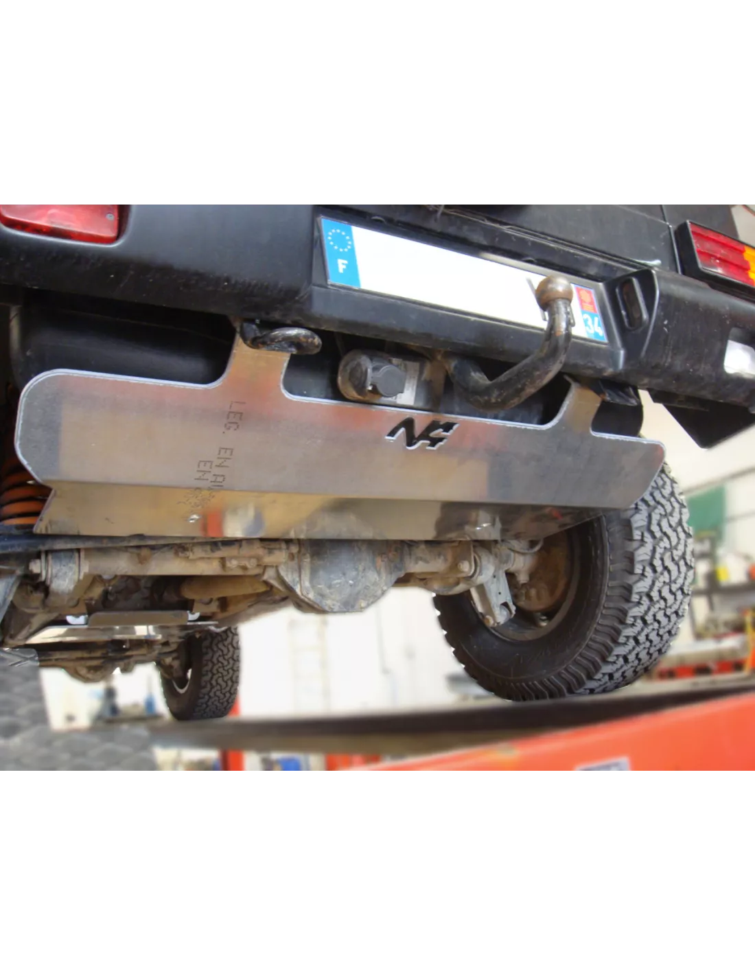 6mm Aluminium-Tankschutz-Skifahren für Mercedes G