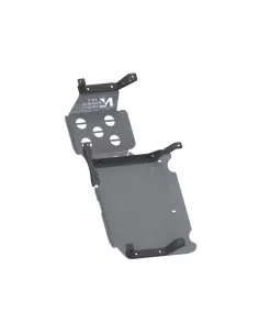 Ski protection réservoir et silencieux arrière aluminium 6mm Dacia 2