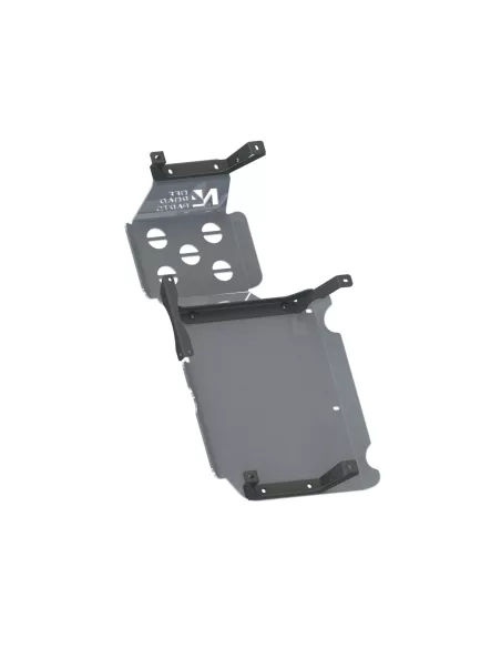 Ski protection réservoir et silencieux arrière aluminium 6mm Dacia