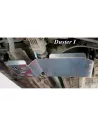 Skischankschutz und hinterer Schalldämpfer Aluminium 6mm Dacia