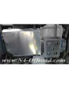 Skischankschutz und hinterer Schalldämpfer Aluminium 6mm Dacia