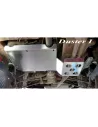 Skischankschutz und hinterer Schalldämpfer Aluminium 6mm Dacia
