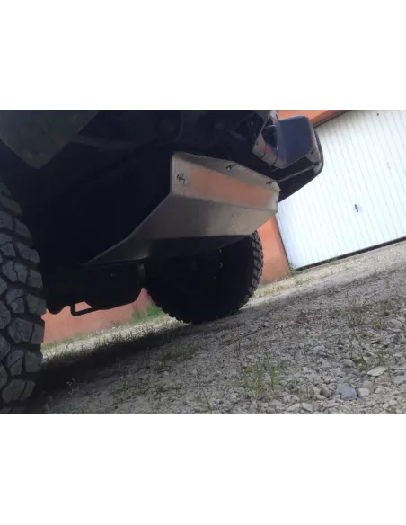 Ski de protection de réservoir en aluminium de 6mm pour Mitsubishi
