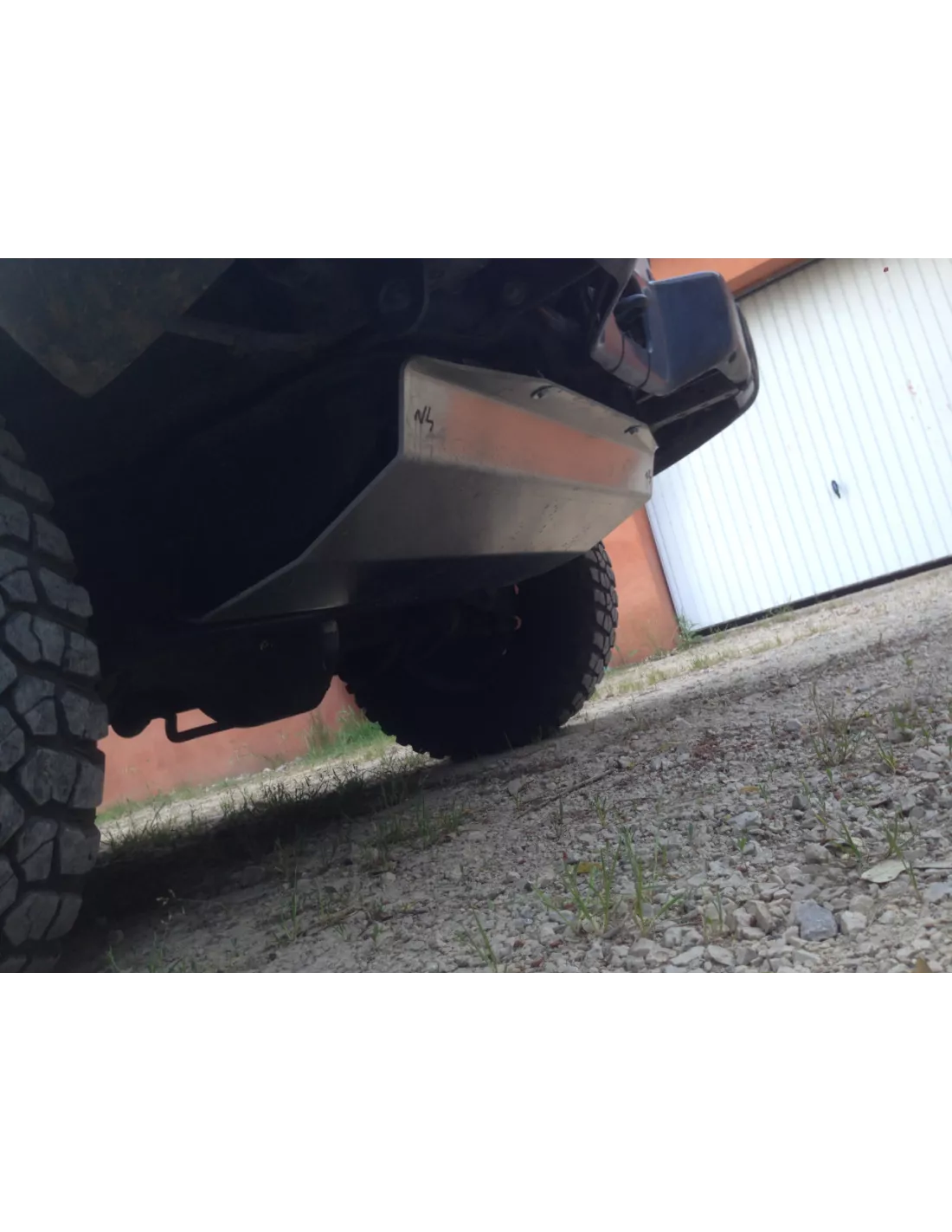 6mm Aluminium-Tankschutz-Skifahren für Mitsubishi