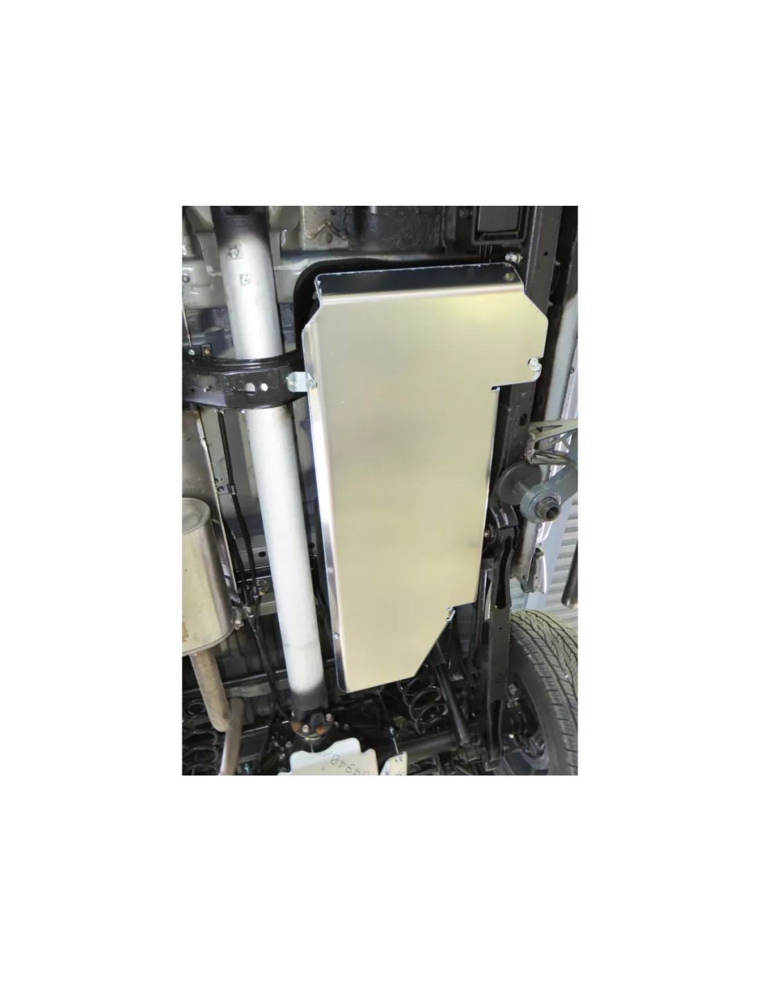 Ski de protection de réservoir en aluminium de 6mm pour Nissan Navara