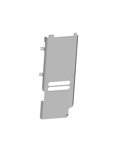 Ski de protection de réservoir en aluminium de 6mm pour Jeep Wrangler