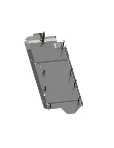 Ski de protection de réservoir et AdBlue en aluminium de 5mm pour 2