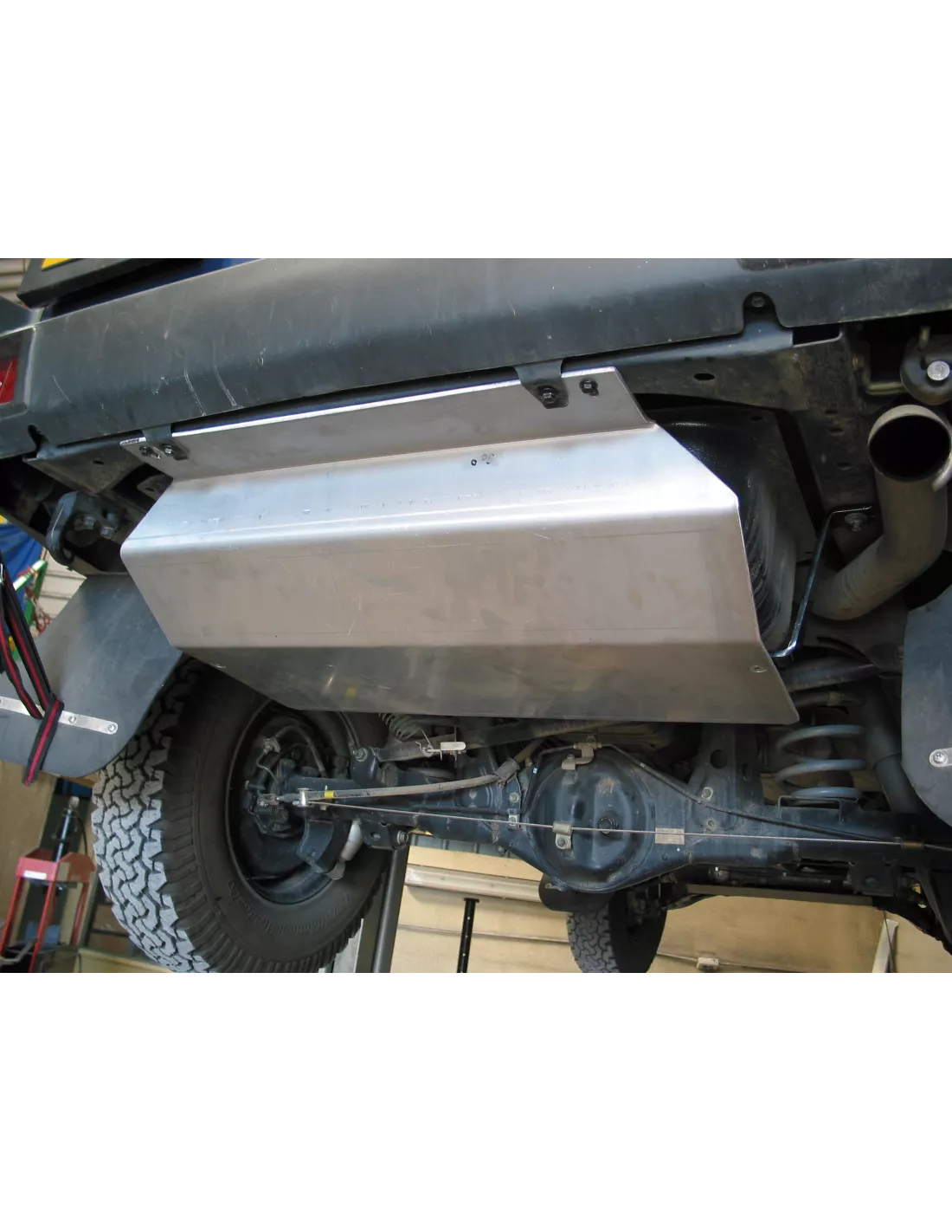 6mm Aluminiumtank Schutzski für Toyota Kzj95