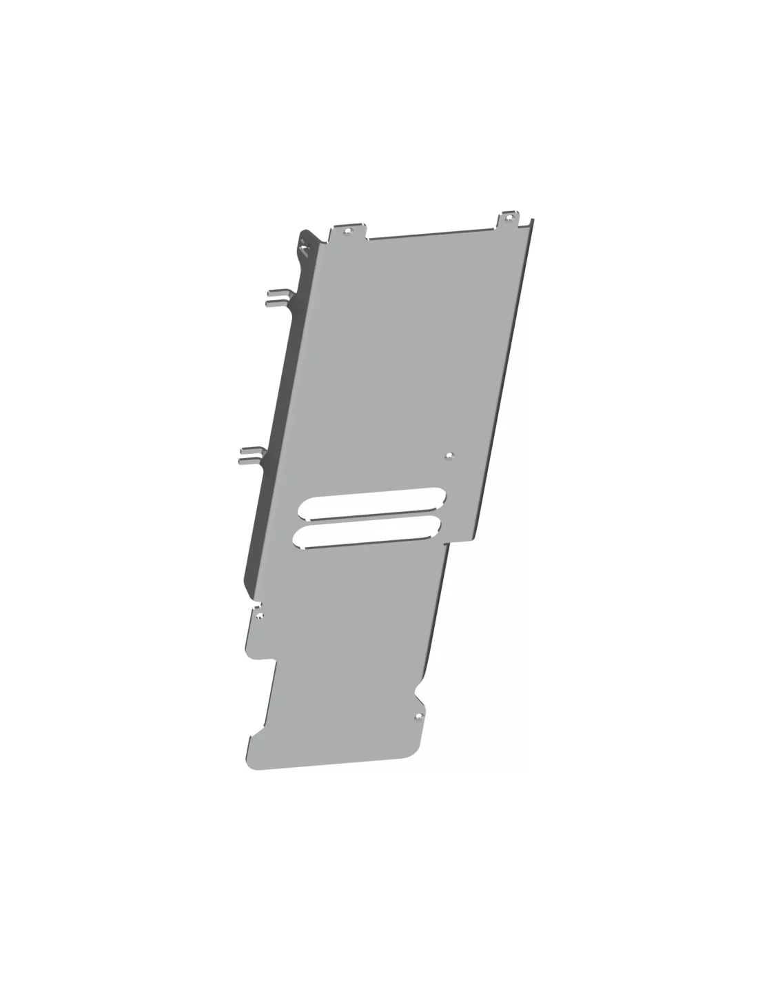 Ski de protection de réservoir en aluminium de 6mm pour Jeep Wrangler