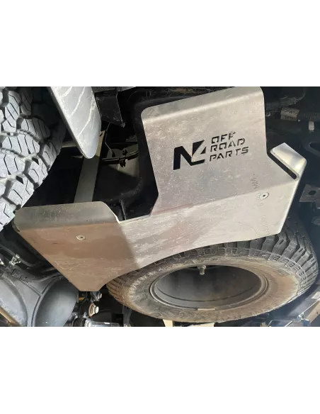 Ski de protection de réservoir AdBlue en aluminium de 6mm pour Ford