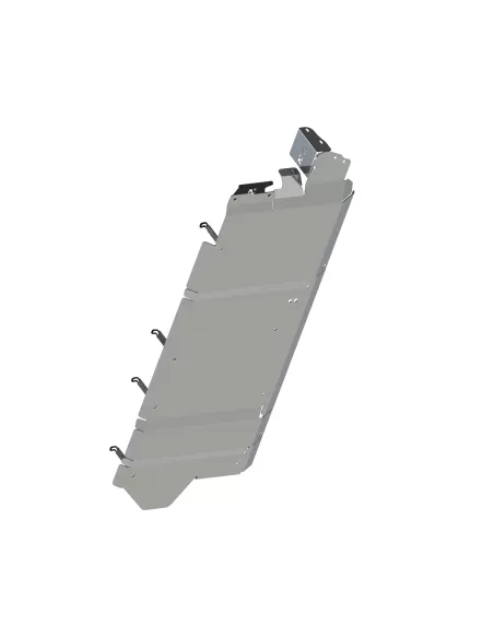 Ski réservoir carburant + adblue + webasto en aluminium de 5mm