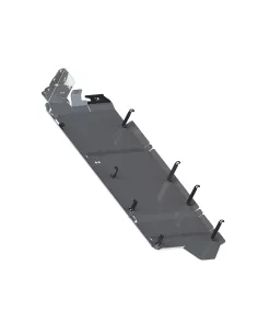 Ski réservoir carburant + adblue + webasto en aluminium de 5mm 2