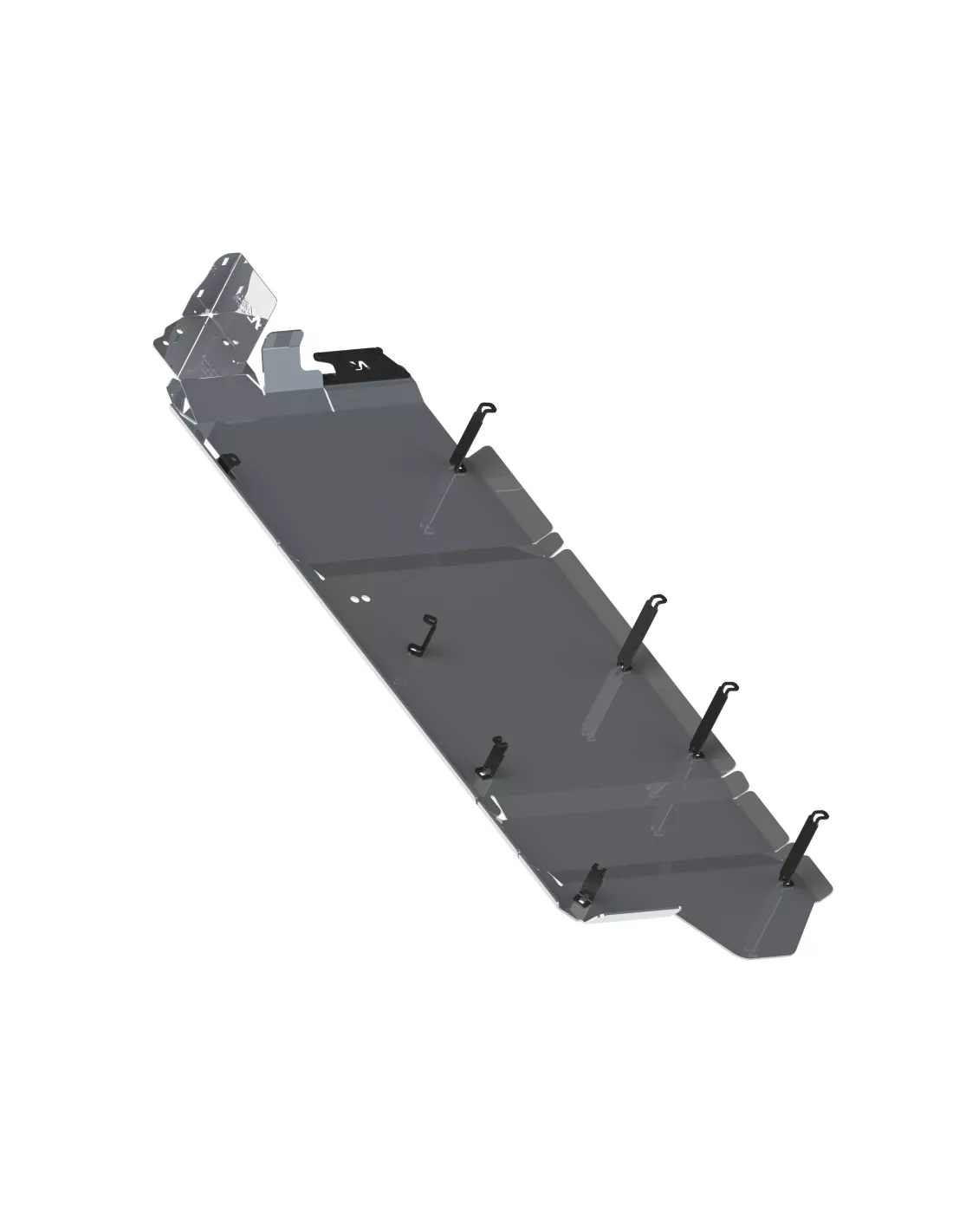 Ski-brandstoftank + AdBlue + 5mm Aluminium Webasto