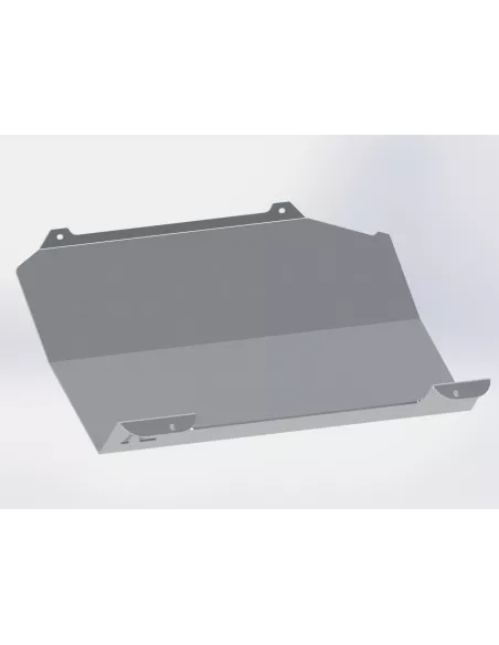 Ski de protection de réservoir supplémentaire en aluminium de 5mm