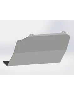 Ski de protection de réservoir supplémentaire en aluminium de 5mm 2