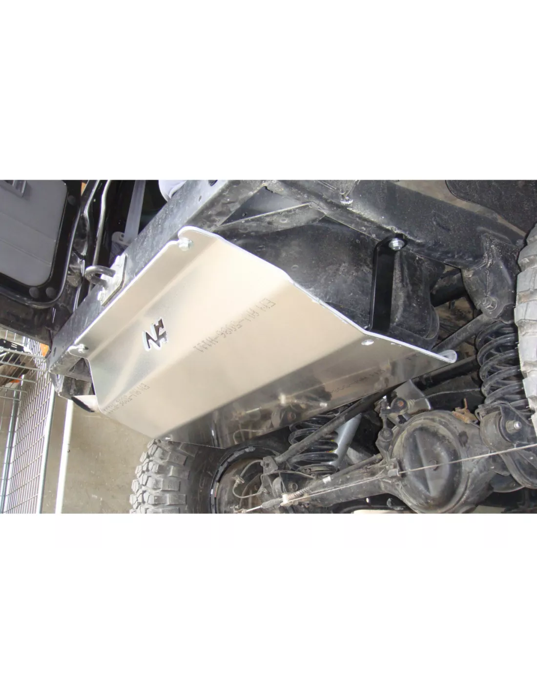 6mm aluminium tankbeveiliging skiën voor TOYOTA LJ73