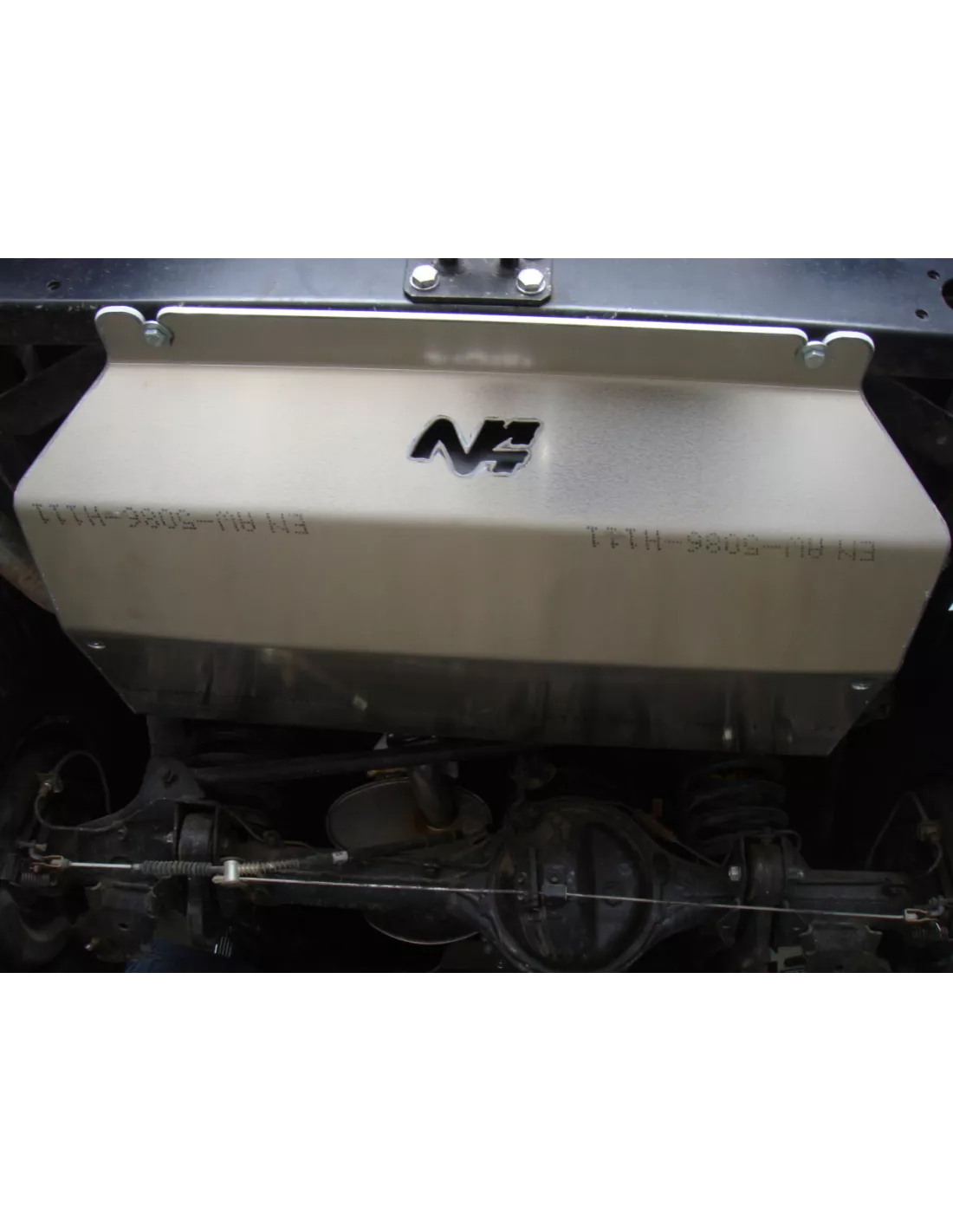 6mm aluminium tankbeveiliging skiën voor TOYOTA LJ73