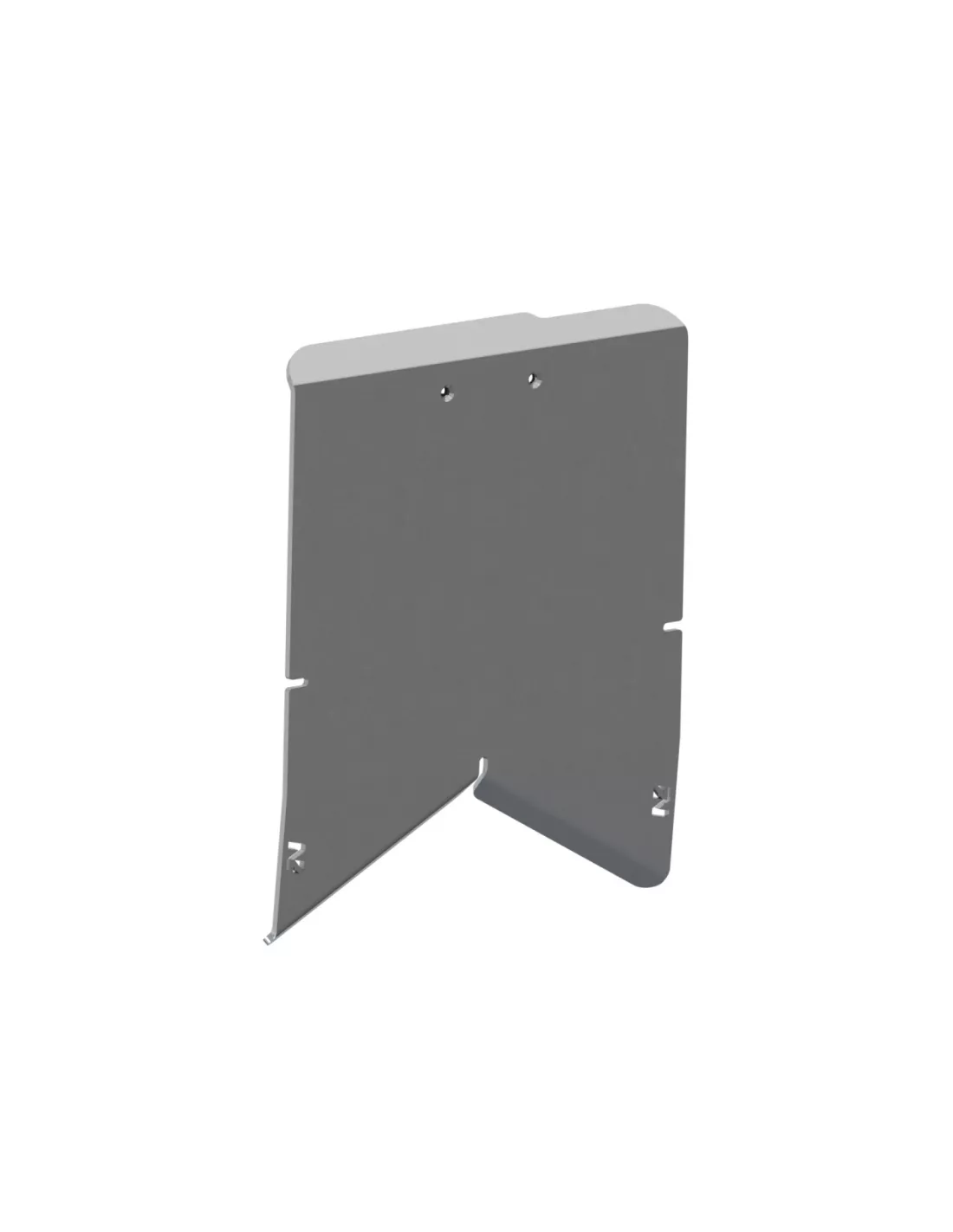 Ski de protection de pont arrière en aluminium de 8mm pour Toyota