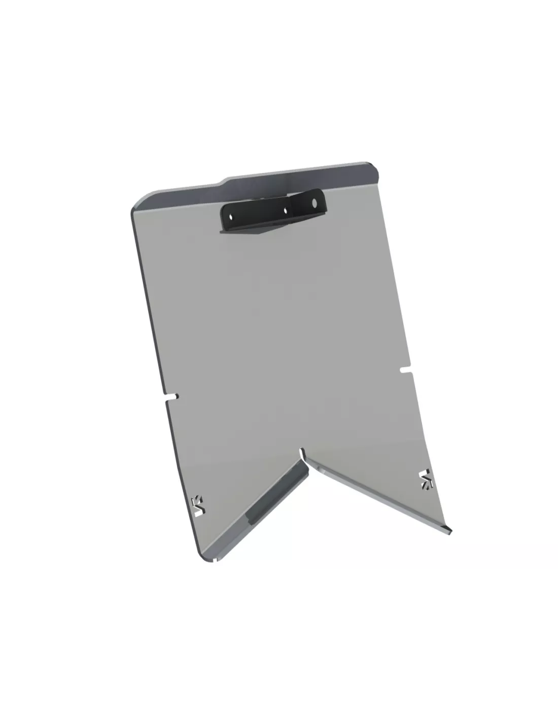 Ski de protection de pont arrière en aluminium de 8mm pour Toyota