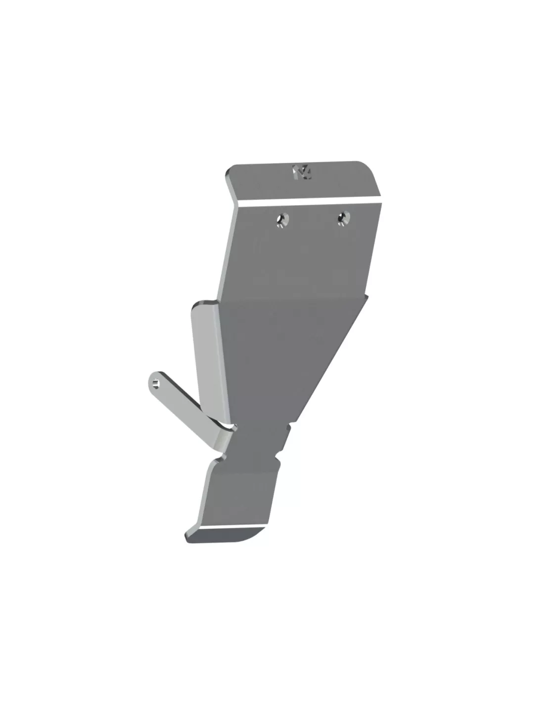8mm Aluminium Heckbrücker Nasenschutz Ski für