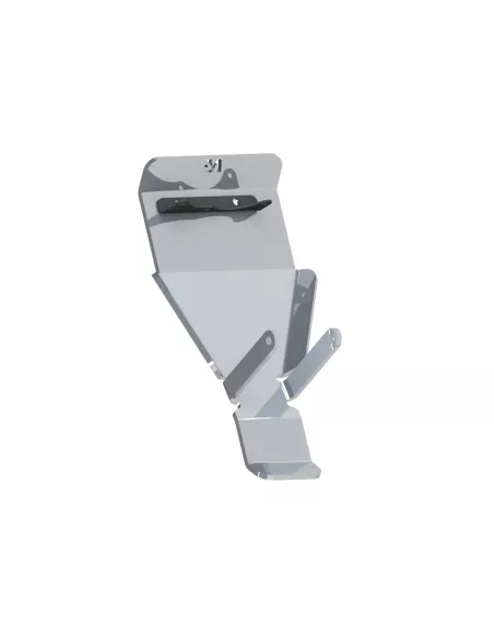 Ski de protection de nez de pont arrière en aluminium de 8mm pour