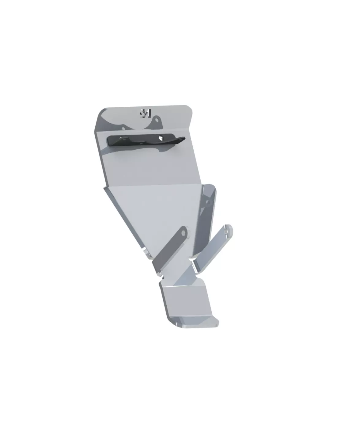 8mm aluminium achterbrug Neusbescherming Ski voor