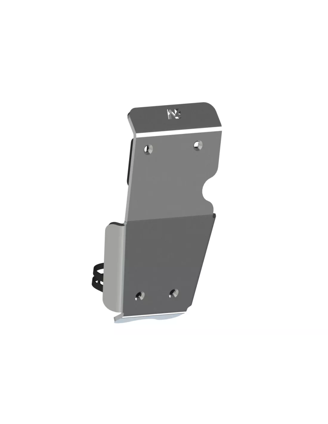 Ski de protection de nez de pont arrière en aluminium de 8mm pour