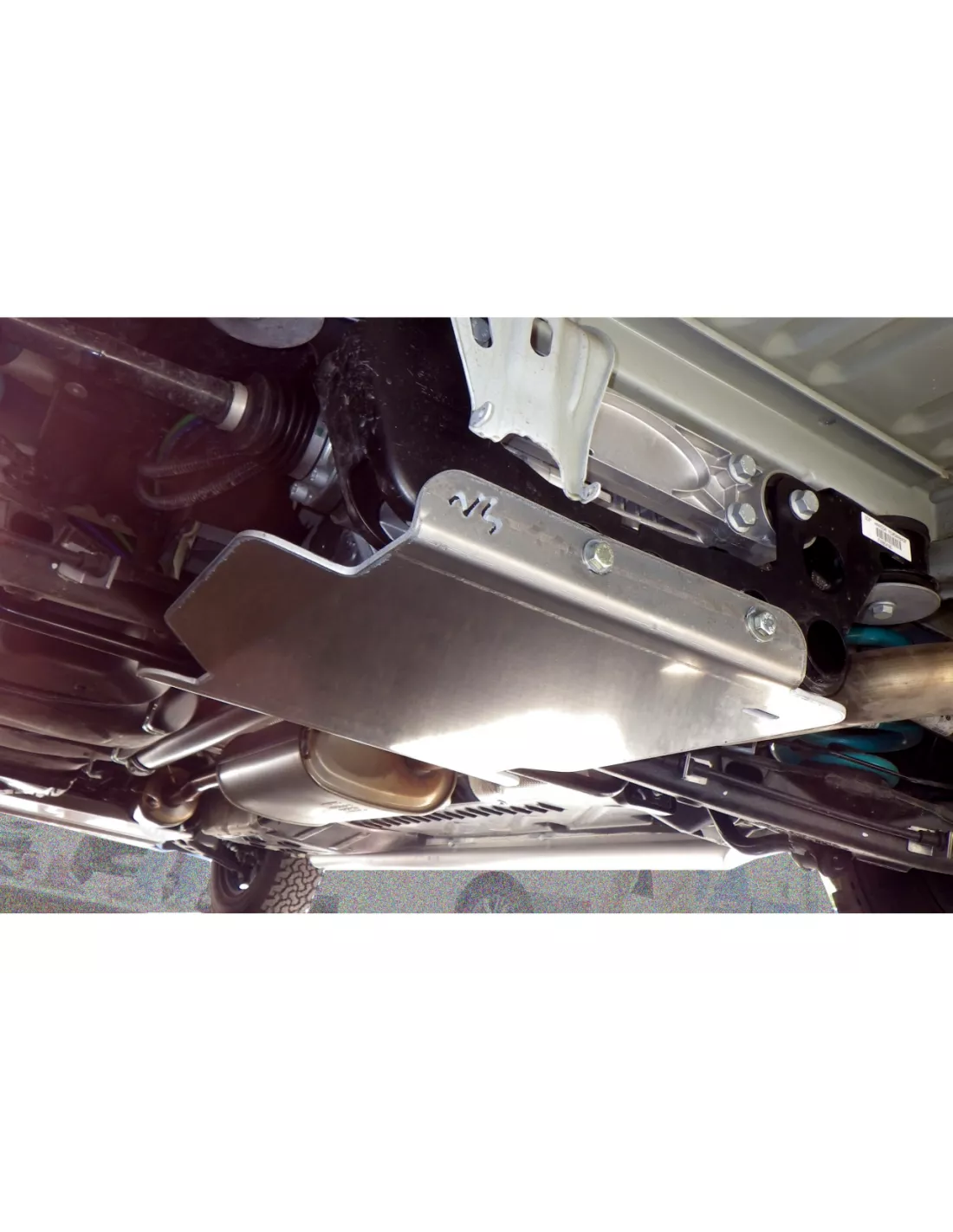 Ski de protection de pont arrière en aluminium de 6mm pour Volkswagen