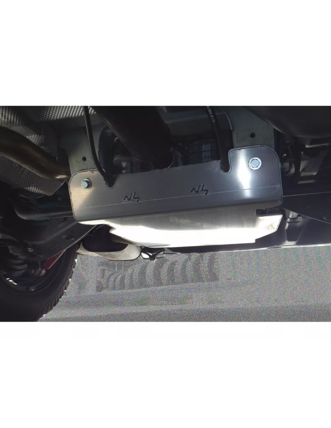 6mm Aluminium Backbild Schutz Skifahren für Volkswagen
