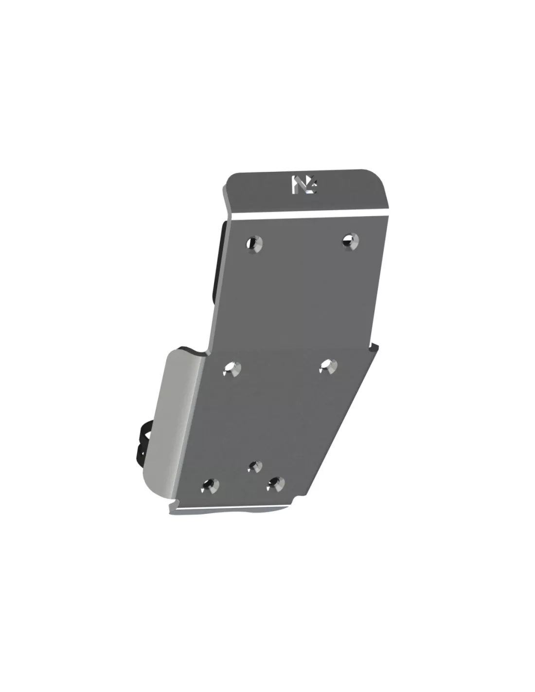 Skischutznase Aluminium-Hinterbrücke 8mm Hilux Vigo N4-Offroad
