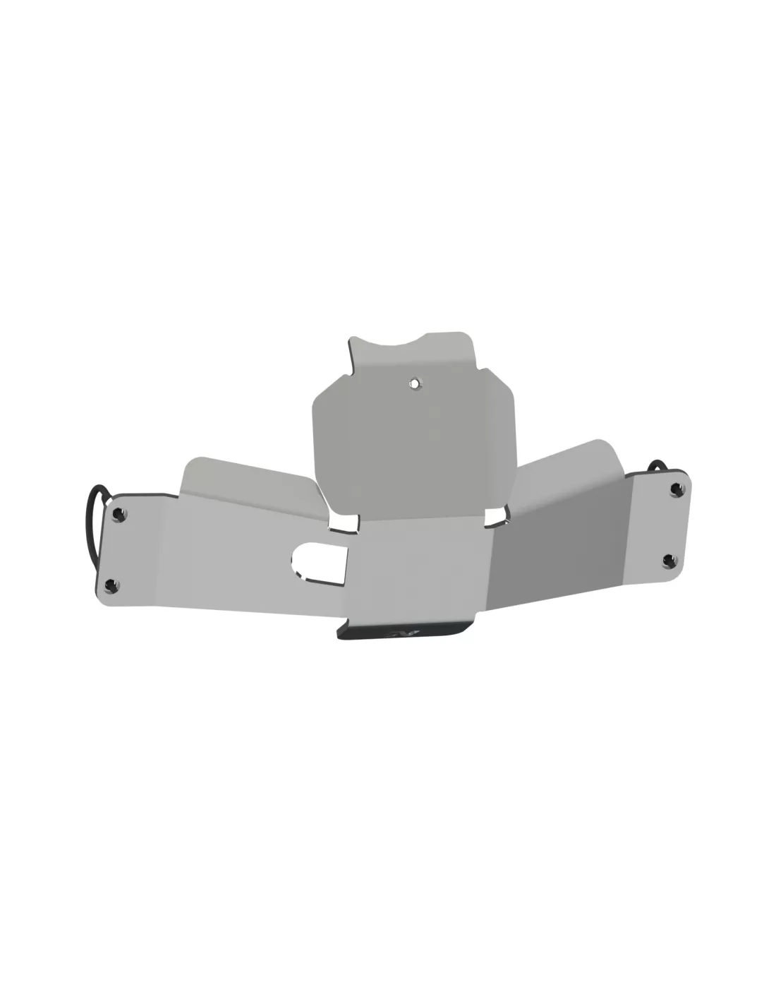 Ski de protection de nez de pont arrière en aluminium de 8mm pour