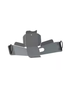 Ski de protection de nez de pont arrière en aluminium de 8mm pour 2
