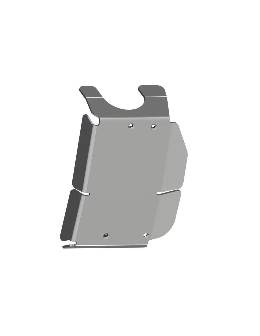 Ski de protection de pont arrière en aluminium de 6mm pour Volkswagen