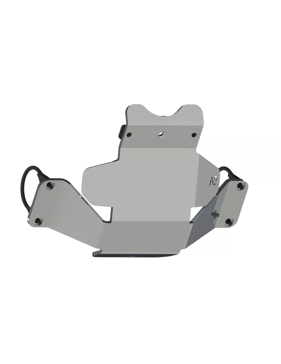8mm Aluminium Heckbrücker Nasenschutz Ski für