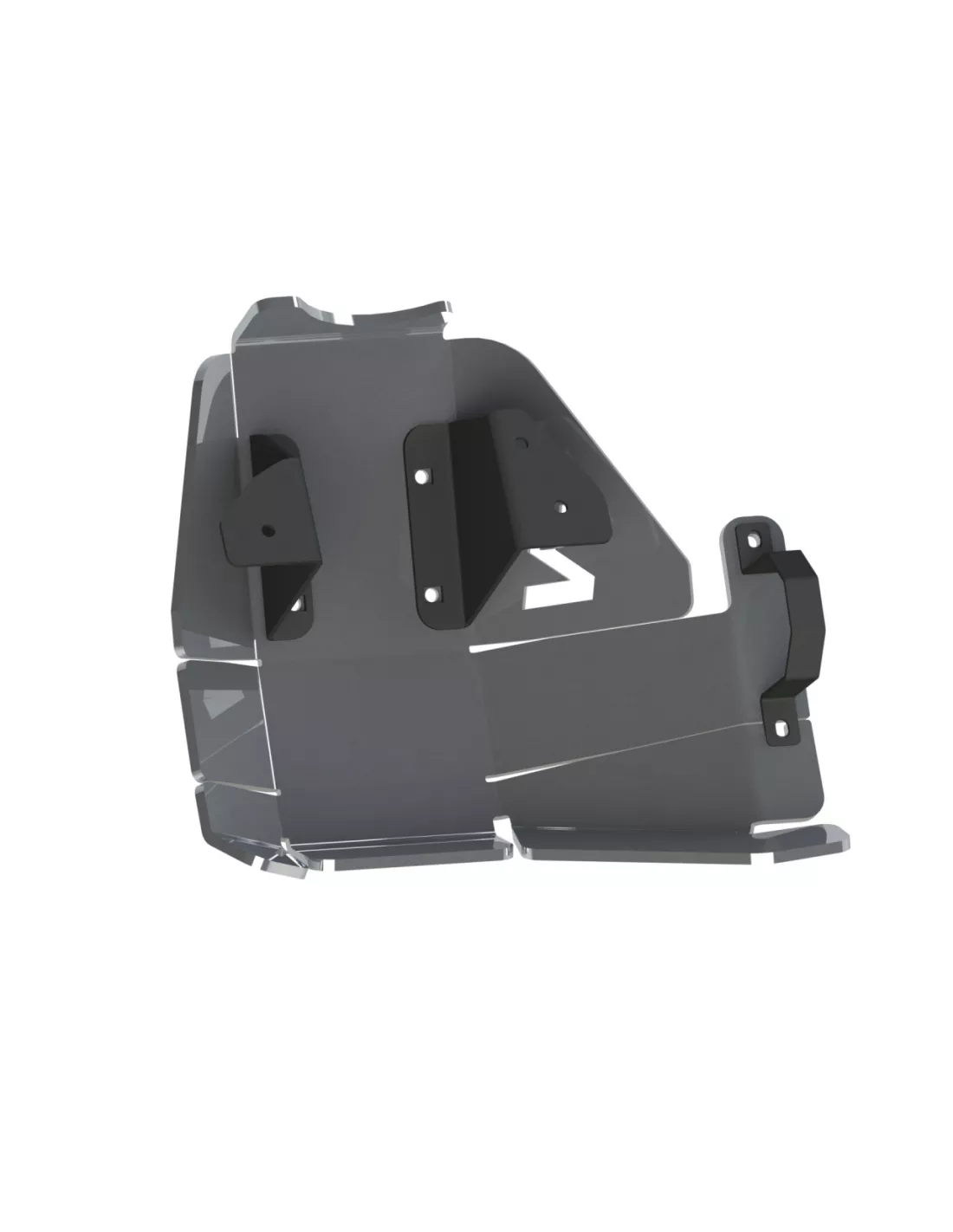 Ski de protection de nez de pont arrière en aluminium de 10mm pour