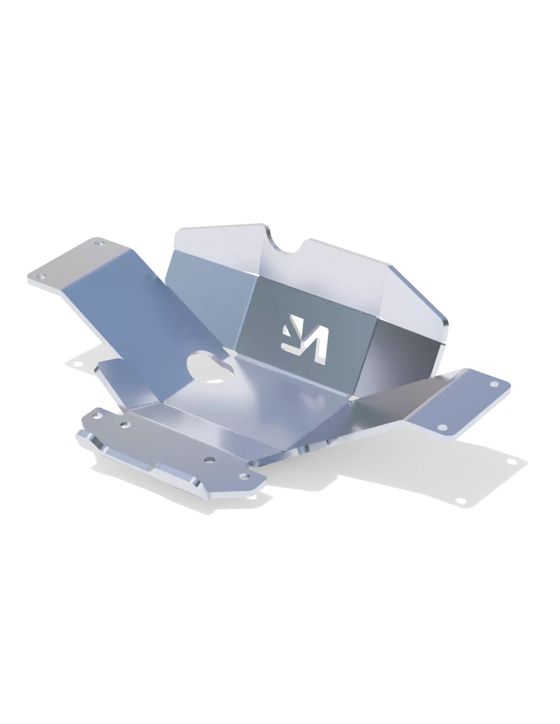 Ski protection nez pont arrière aluminium 8mm Hilux Revo N4-Offroad