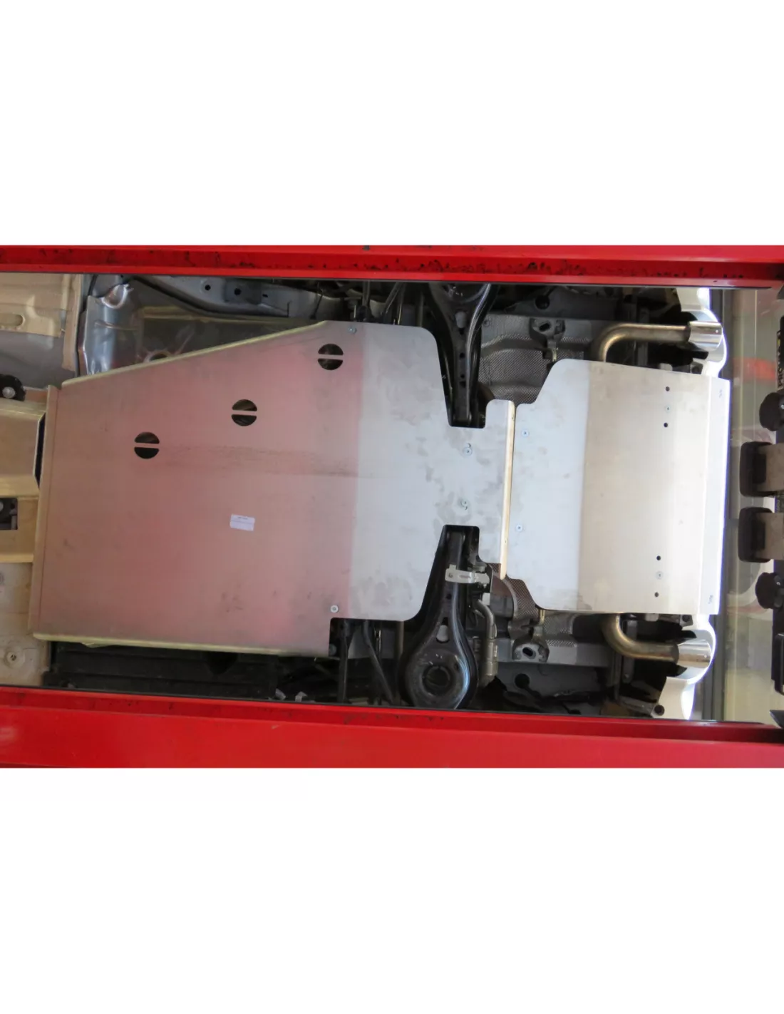 6mm Aluminium-Aluminium-Tank-Schutz-Skifahren